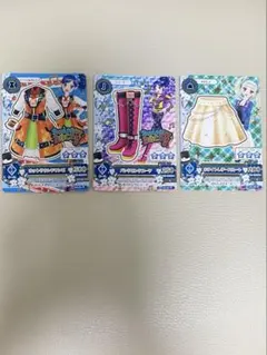 アイカツカード　スウィングロック他3枚セット