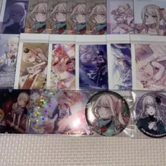 プロセカ 暁山瑞希 色紙 アクスタ グリッター缶バッジ スクエアバッジ