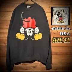ROEN mickey スウェット archive 00s vkei archive roen Mickey Mouse sweat 46 - メルカリ