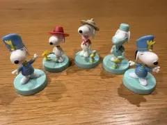 スヌーピー PEANUTSフィギュア チョコエッグ 5体セット