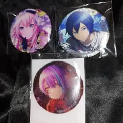 プロセカ 神代類 グリ缶 グリッター缶バッジ セット KAITO 巡音ルカ