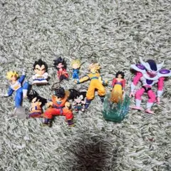 ドラゴンボール フィギュア キーホルダー指人形11体セット