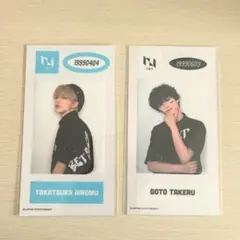 INI 髙塚大夢 後藤威尊 スマホステッカー モバイルステッカー museum