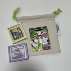 スリコ×りぼん　ルナティック雑技団　ランダム3点セット　巾着　マグネット