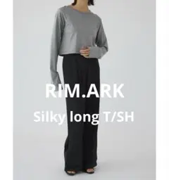 RIM.ARK 26SS Silky long T/SH グレーのサムネイル