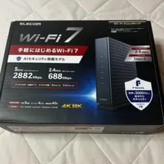 ELECOM Wi-Fi 7 無線LANルーター WRC-BE360GS-B - メルカリ