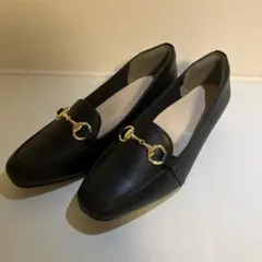 ビットローファー パンプス ブラック Mサイズのサムネイル