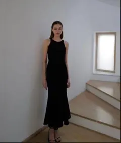 maison celon sleeveless mermaid dress