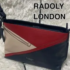 美品RADLEY ラドリー本革レザー斜め掛けショルダーバッグ