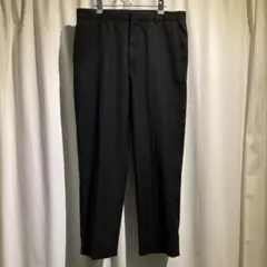00's【banana republic】ワイドスラックス 黒
