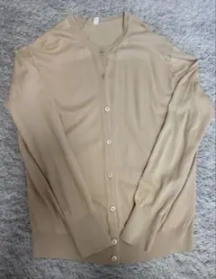 【ユニクロ 】ベージュ カーディガン