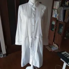 フレッドペリーコットンシャツワンピース