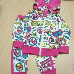 BABYDOLL ミニーちゃん 上下セット 90