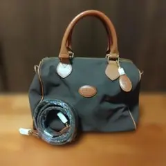 GLS ミニボストンバッグ ブラウン 未使用品