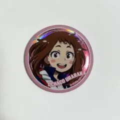 麗日お茶子　ヒロアカ　オーロラキャラバッジ　プール掃除