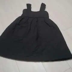 プティマイン　今季　ハート柄キルトジャンパースカート　110サイズ