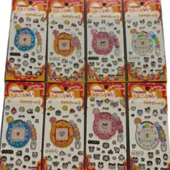 セリア　たまごっち　キラキラシール3 /4種各2枚セット