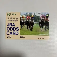 JRAオッズカード馬番連勝全国発売記念