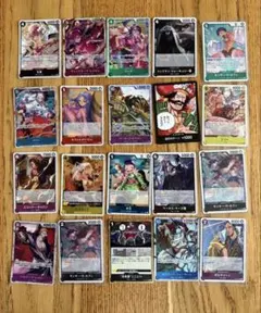 ワンピースカードゲーム キャラクターカード 12枚 匿名配送 まとめ売り