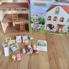シルバニアファミリー 3階建てのおしゃれなお家セット