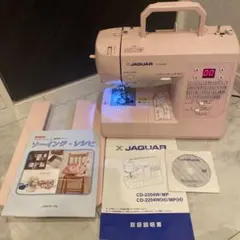 ☆超激レア JAGUAR CD-2203MP 電動ミシン ピンク ジャガー 裁縫 - メルカリ