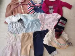 子供服　女の子　80〜100cm ミキハウス、BeBe、Familia　まとめ