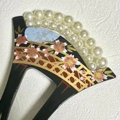 KZ064-a 簪 かんざし 結婚式 和装 髪飾り 卒業式 成人式 着物 バチ型