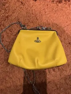 Vivienne Westwood イエロー ショルダーバッグ