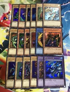 遊戯王カード 決闘者伝説 ロゴなしウルトラレア 全18種セット