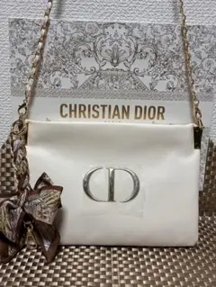 【週末限定値下げ】Diorディオ－ルノベルティCD ロゴショルダーバッグ