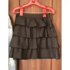 INGNI イング スカート フリル ブラック