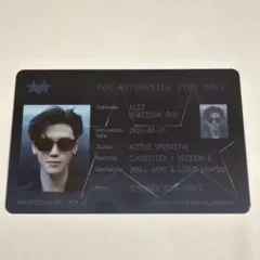 NCT JNJM EVIDENCE ver. ジェミン IDカード