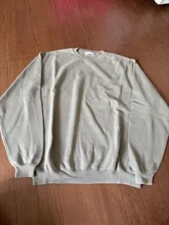 BEAUTY&YOUTH グレー クルーネックセーター