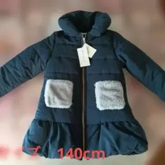 ワールド　ザ ショップ TK ロング　コート　ネイビー　新品　タグ付き