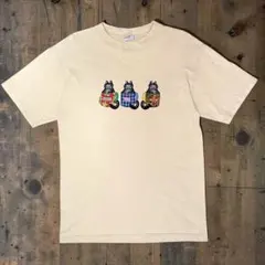 90s USA製 猫プリントTシャツ J.K.Kliban クリバンキャットのサムネイル