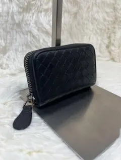✨美品✨ボッテガヴェネタ　イントレチャート　コインケース　小銭入れ　ブラック
