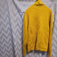 美品❣️ レディース マスタード タートルネック ニット 長袖