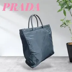 PRADA ナイロン トートバッグ 三角ロゴ 大容量