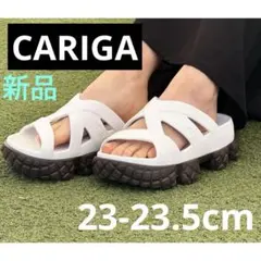 カリガ　クロスストラップサンダル　23-23.5cm【新品】ホワイト　スポーツ