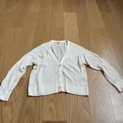 UNIQLO アイボリー カーディガン Mサイズ