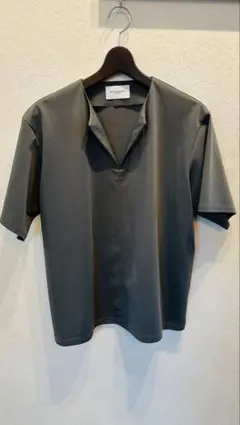 Rainmaker SLIT-NECK SHIRT 3(44)グレー カーキのサムネイル