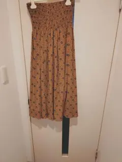 Lily Brown 花柄フレアスカート