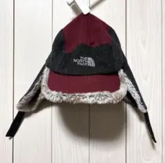 美品 ノースフェイス フライトキャップ ウール 帽子 耳当て ファー ツートン