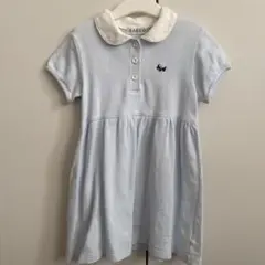 SACCO 水色 ポロワンピース 半袖のサムネイル