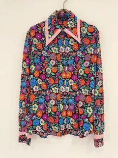ETRO 花柄シルクシャツのサムネイル