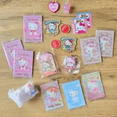 サンリオ キティ ダニエル セット カード アクスタ シール ガチャ