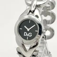 【稼働】D&G クォーツ ブラック レディース腕時計のサムネイル