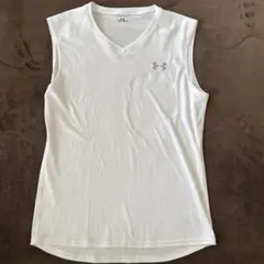 UNDER ARMOUR タンクトップ Lサイズ ホワイト