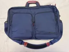 ACE Gene 2WAY ビジネスバッグ ネイビー ショルダー付のサムネイル