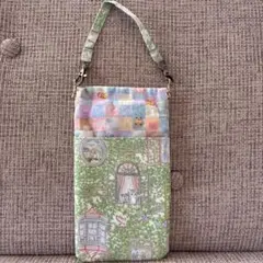 ユキエモン　スマホポーチ　ハンドメイド【新品・未使用】